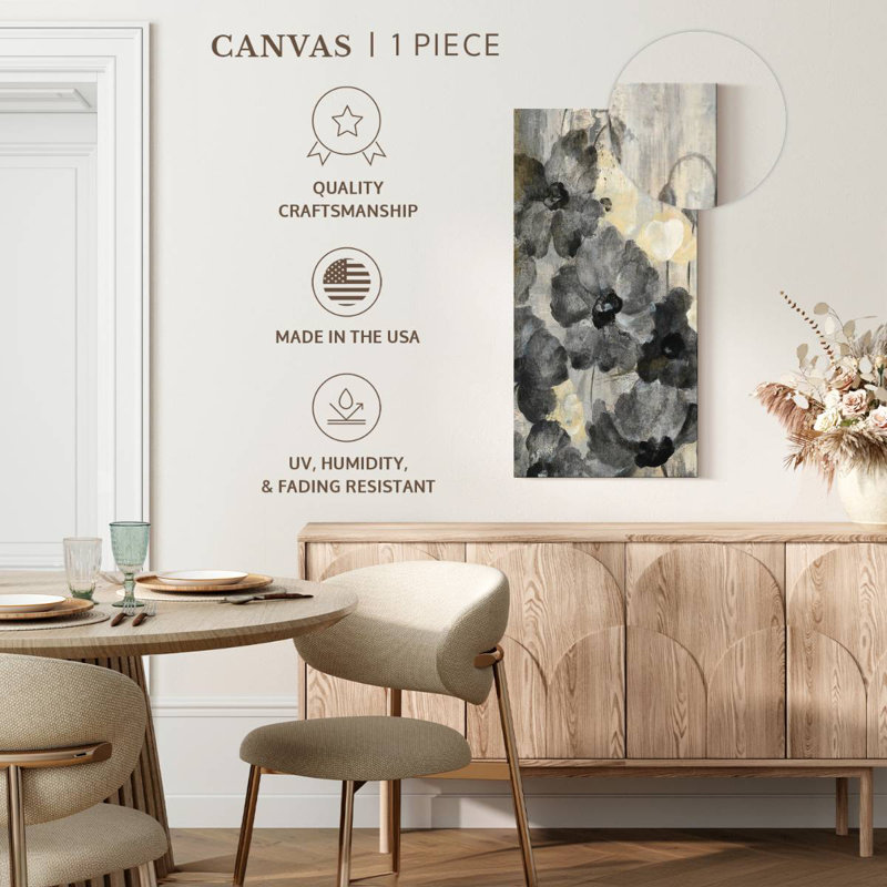 Crystal Raindrops Panel II, H 24 po x l 12 po