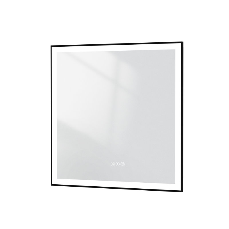 Miroir de salle de bain Dokes, 38 po x 38 po