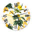 «Of Beautiful Flowers» - Horloge murale moderne-60281713