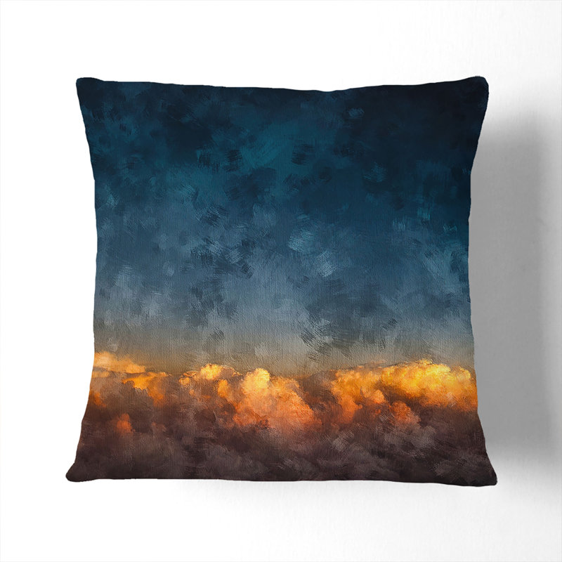 Square Cushion, 40cm H x 40cm W x 15cm D, Stone