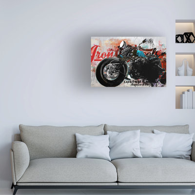 Porter Hastings Ironhorse Motel Canvas Art -  Trademark Fine Art, ALI71126-C1219GG