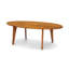Sage Oval Coffee Table With Wood Legs-235429185