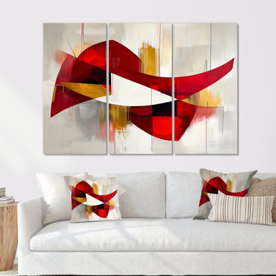 Subtil terrain de couleurs volcaniques I - Art mural minimaliste - ensemble de 3