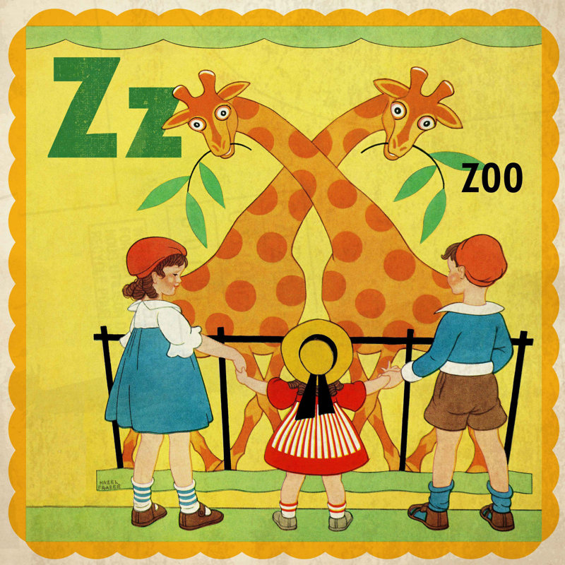 Zoo - Wrapped Canvas Print, 122cm H x 122cm W