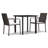 Marreco Patio Dining Set with Square Table-1430755562-1430755563