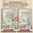 Modern 30 x 40 Frameless Wall & Accent Mirrors, 5mm HD Silver, Rounded Rectangle Bathroom Vanity