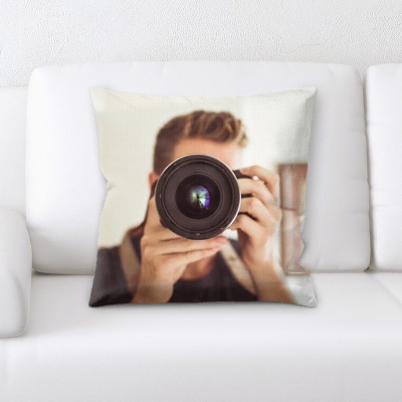 Toni Microsuede Reversible Throw Pillow