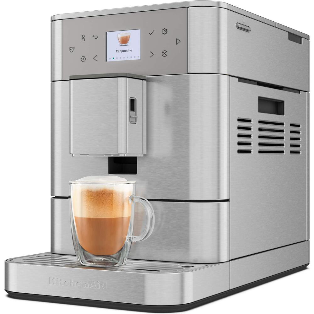 Kitchenaid 5Kes8556bsx Fully Automatic Kf6 Espresso Machine - Stainless Steel - Image 5