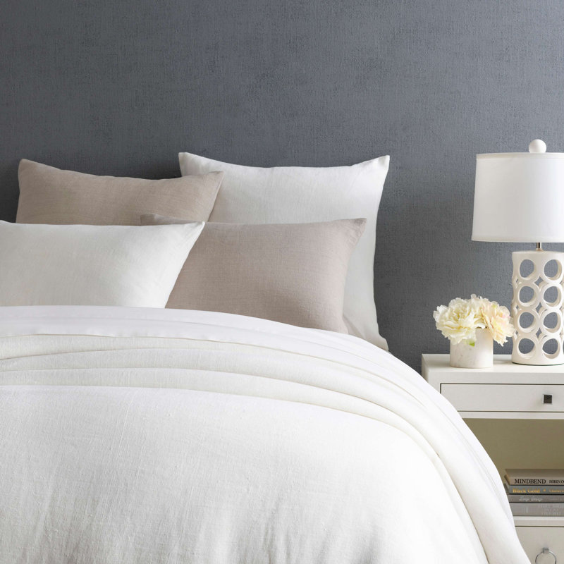 Stone Washed Linen Duvet Cover
