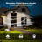 Battery Operated Motion Sensor Outdoor Lights Wireless Security Flood Lights Waterproof