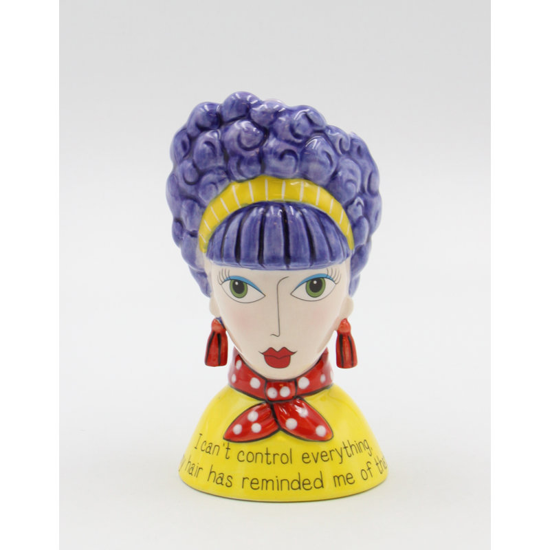 Porte-pinceau à maquillage en céramique