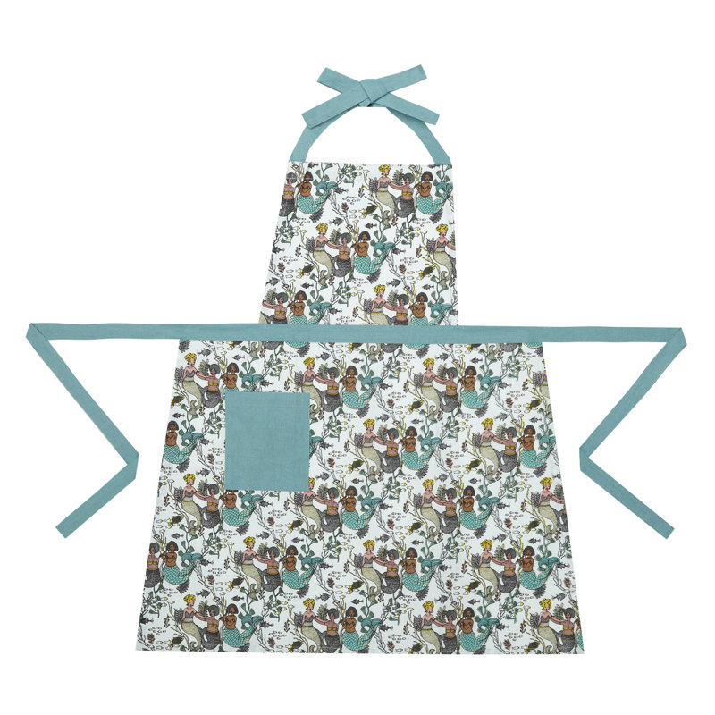 Mermaid Diamond Kitchen Apron
