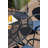 Bontang Wrought Iron Mesh Top Dining Table With Umbrella Hole-26876339