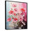 Fuchsia rose et pétales printaniers - Fuschia