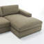 Essex 2-Piece 118" Upholstered Sectional-68934094-68934102