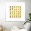Golden Spots White 'mat et encadré-1471971991