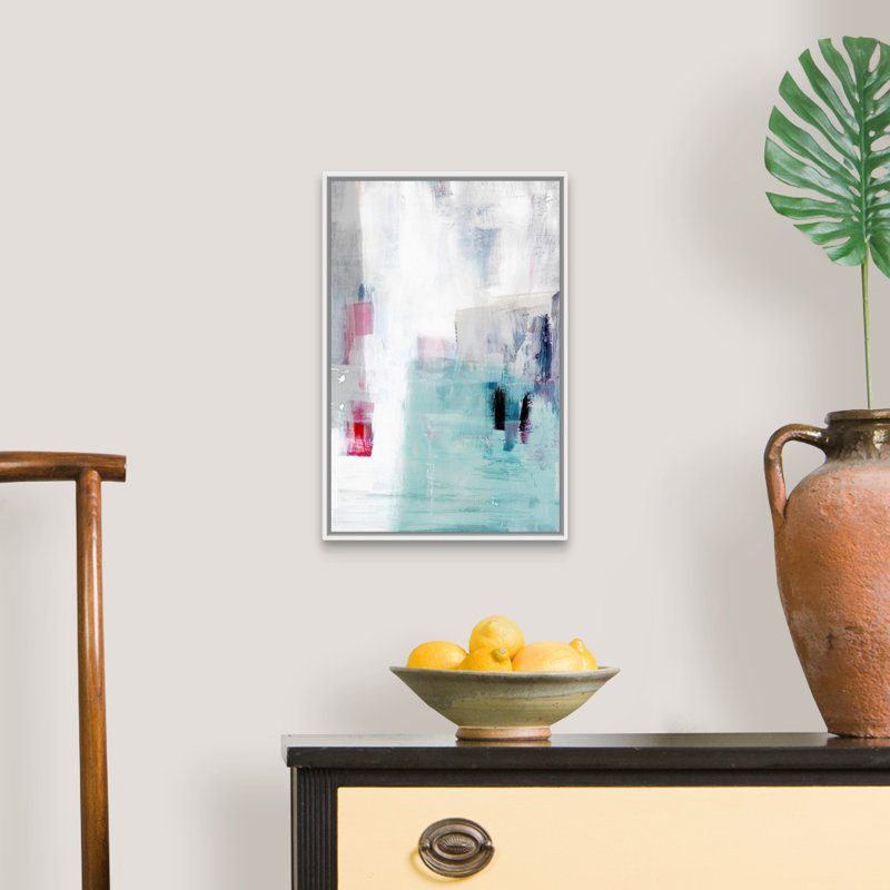 «Daydreaming I» par Isabelle Z - reproduction d'art sur toile, Toile encadrée flottée blanche, H 20 po x l 14 po x P 1,75 po