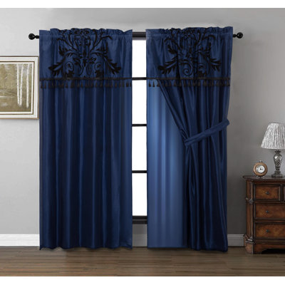 Semi Sheer Curtain Pair