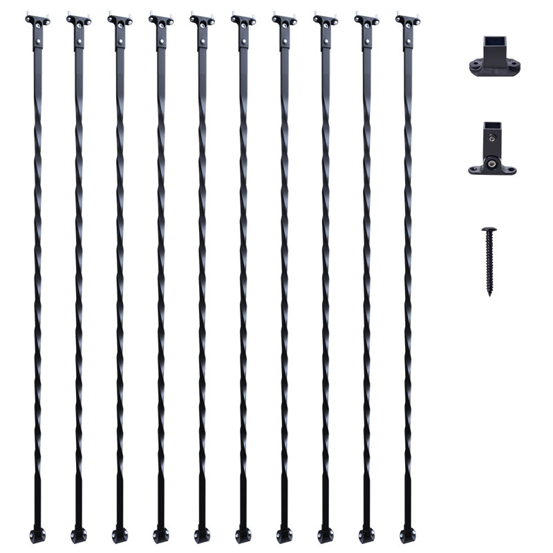 VEVOR Staircase Metal Balusters Decorative Banister Spindles