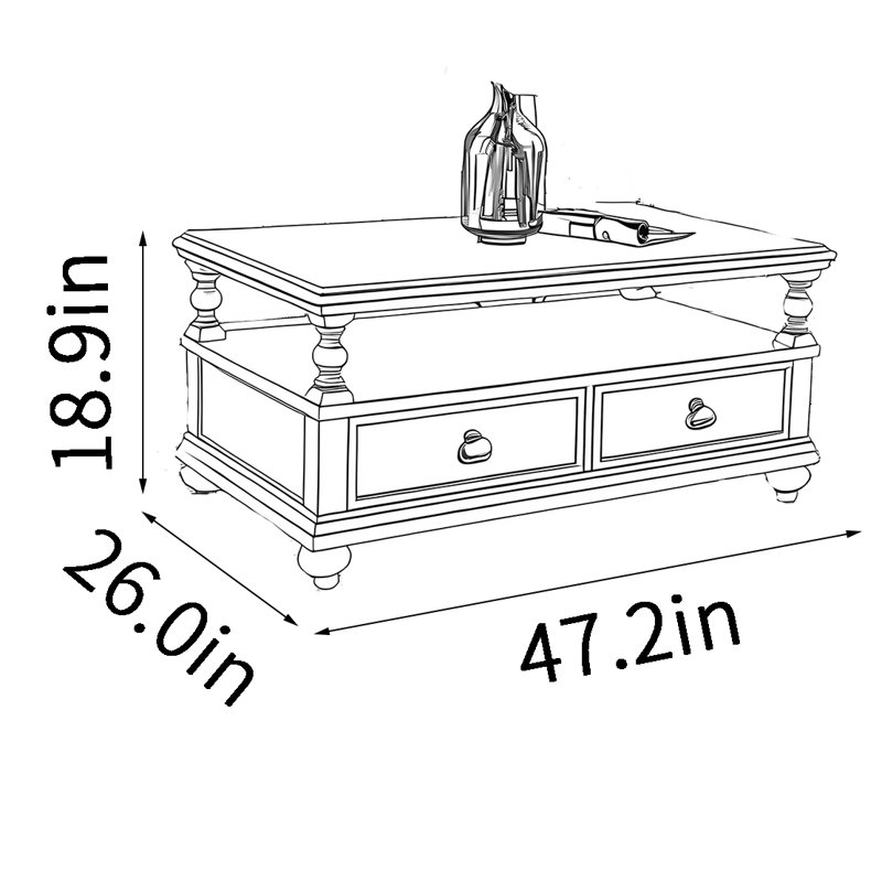 Table basse American