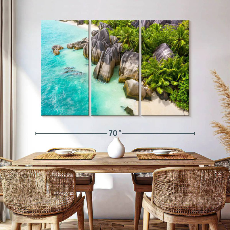 Gillard Scenic Anse Source D'Argent, 42" H x 65" W