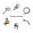 Massage/Jet Handheld Shower Head 1.8 GPM GPM-61448993