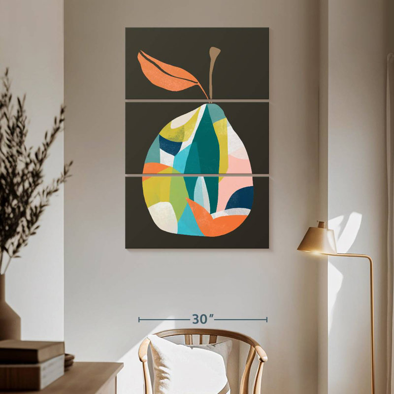 Yarlin Fab Fruit IV, 65" H x 42" W