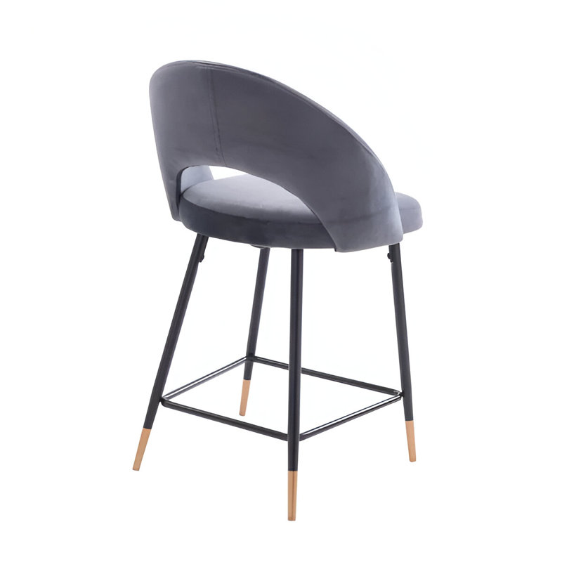 Tabouret de bar Akira, Gris