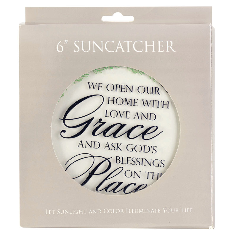 We Open Our Home Suncatcher
