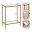 Table d'appoint prisha rectangulaire en verre prisha-1901861377
