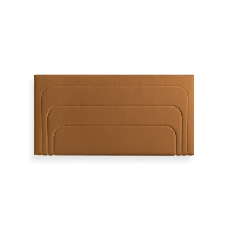 Upholstered Headboard, Small Double (4'), Brick