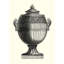 Art sur toile tendue avec Alcott Hill® Vision Studio, titre: Mini BW Empire Urn II, ZHC