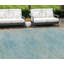Tapis extérieur bleu sarcelle lavable abstrait 9 pi x 12 pi bleu sarcelle et gris
