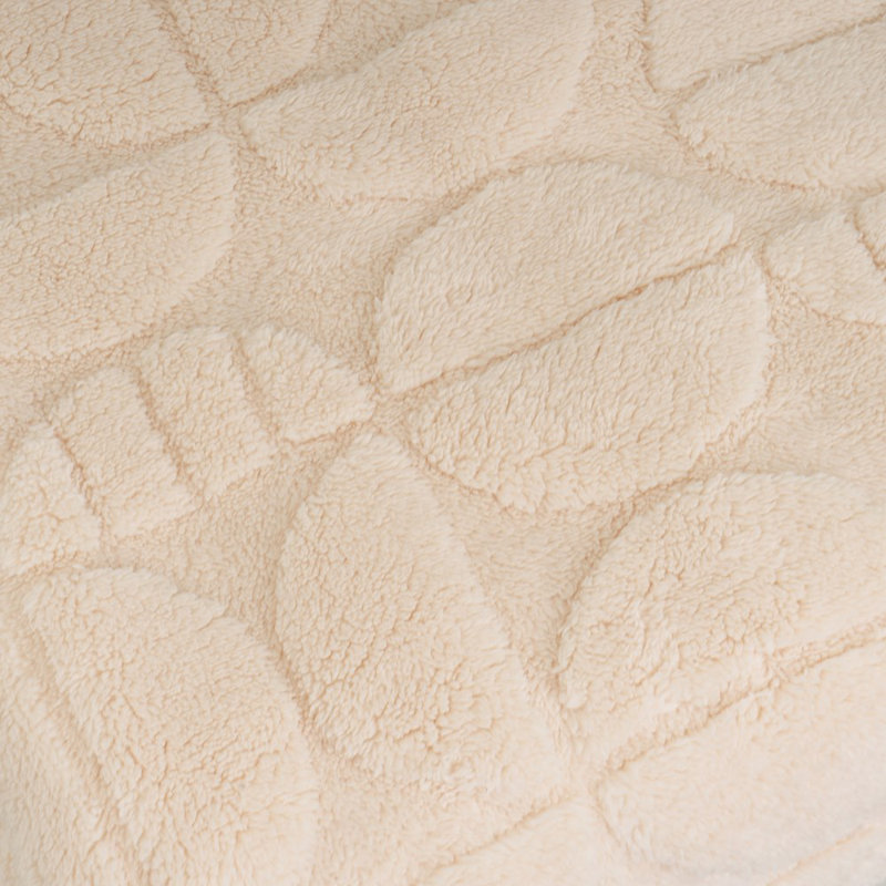 Chunky Knit Throw Blanket, Cream