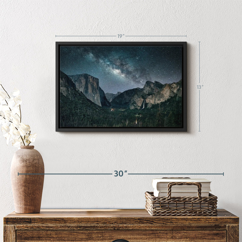 Nature «Stargazing At Yosemite», H 19 po x l 13 po