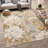 Machine Washable Indoor/Outdoor Chantille ACN2932 Floral Rug-128960715