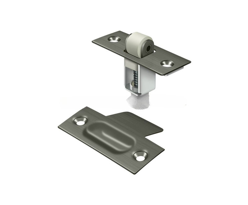 Deltana RCA336U15A Roller Catch; Antique Nickel Finish, Antique Nickel