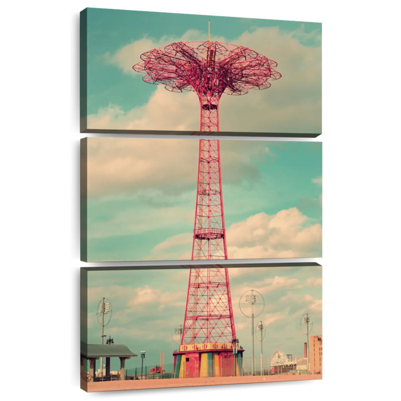 Saut en parachute Kerner Coney Island, H 32 po x l 20 po