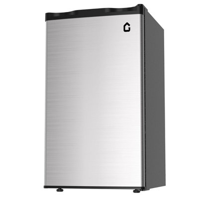 3.2 Cu.Ft Compact Refrigerator with Freezer  Single Door, Dual Zone Temperature Control, 7 Adjustable Settings, Removable Shelves, Quiet & Efficient — FIN-0019262 | Fridge.com