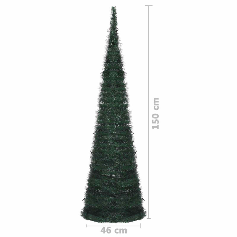 150cm H Lighted Artificial Christmas Tree