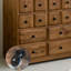 Armoire de rangement portable au sol
