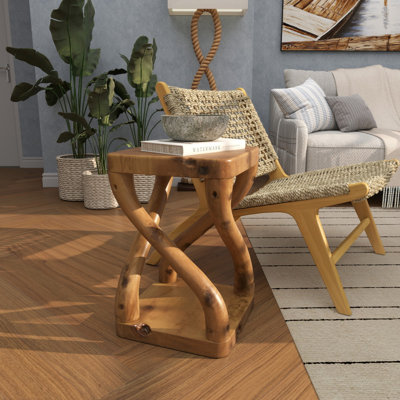 Table de bout avec rangement Hudson