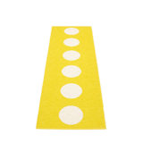 Vera Polka Dots Area Rug in Yellow/White