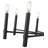 Skyva 30.25" Wide 8-Light Chandelier - Matte Black-489901189-489901188