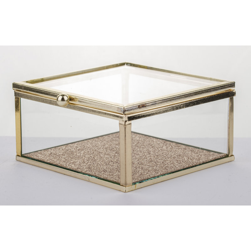Glass Jewelery Box +