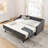 Twin Daybed with USB Charging and Pull-Out Extendable Design-103471879
