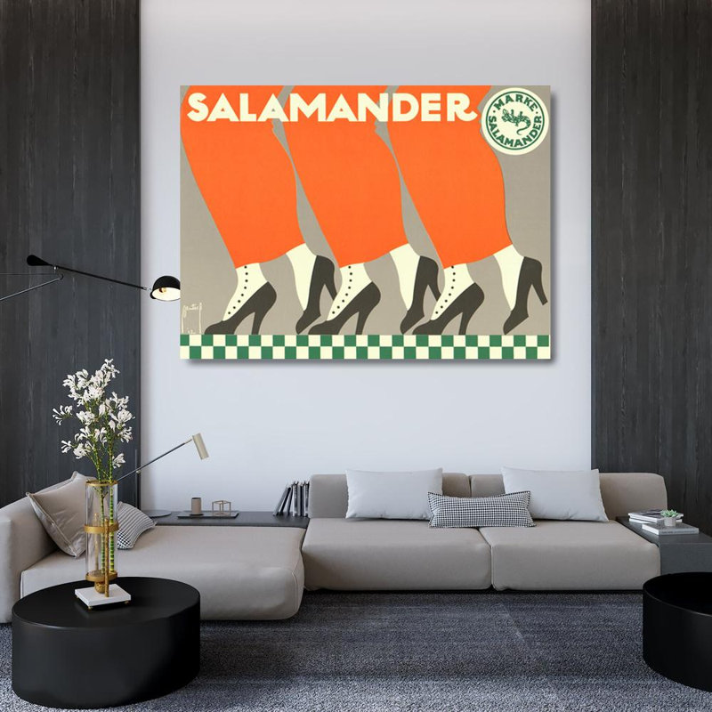 Salamandre, 1912, H 35 po x l 48 po