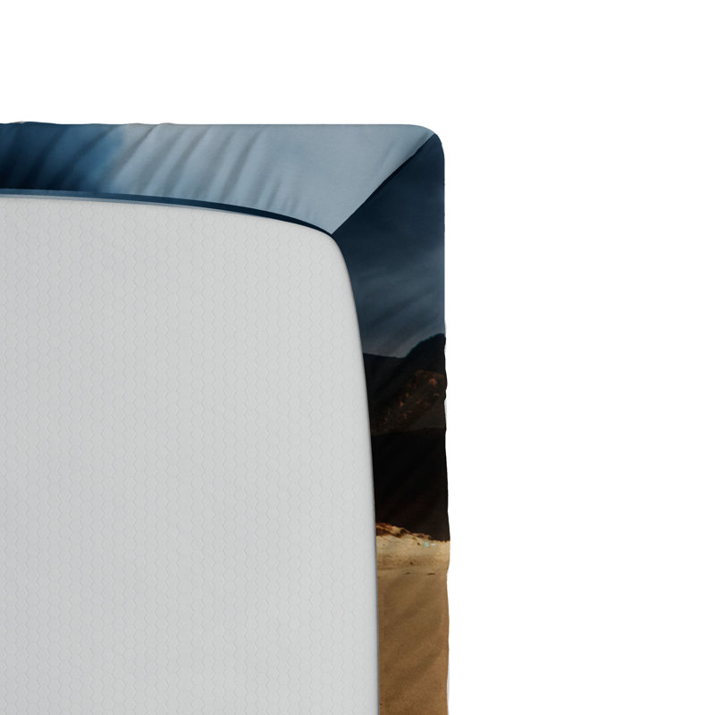 Driftwood Microfiber Fitted Sheet, Full/Double Fitted Sheet