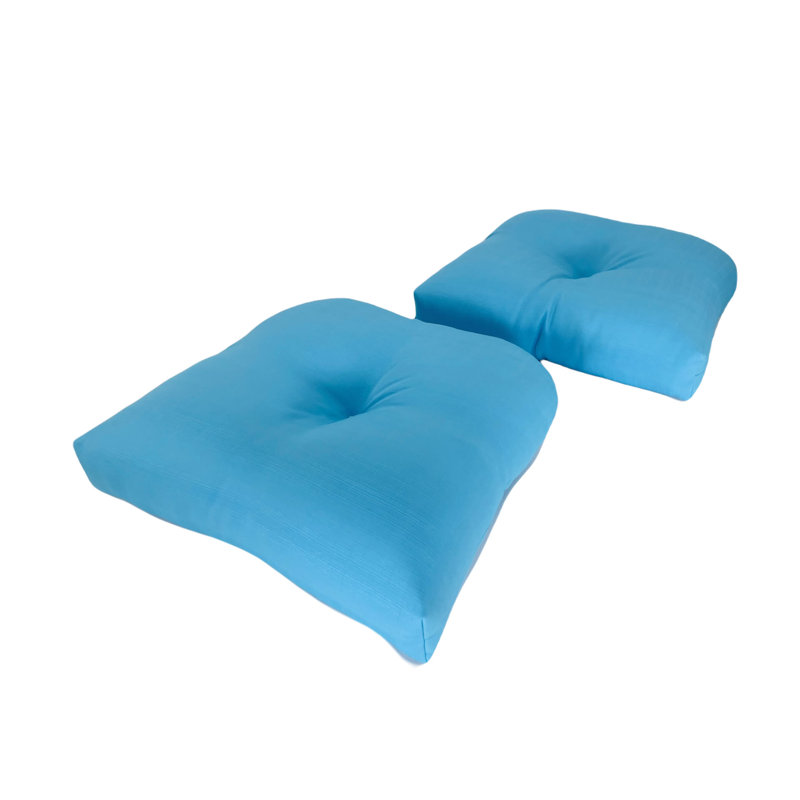 Coussin d'extérieur simple, Bleu ciel