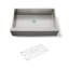 Strive 35.5" L x 21.25" W Self-Trimming Undermount Large Single-Bowl Kitchen Sink